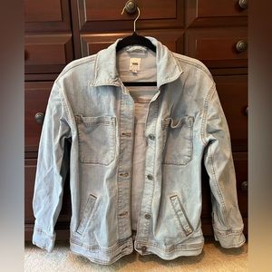 Vans Oversized Light-wash Jean Jacket